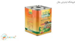 روغن خوراکی مصرف خانوار ساده 4 کیلویی فامیلا امگا