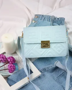 کیف پاسپورتی چرم مصنوعی فندی