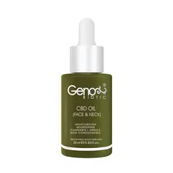 روغن رطوبت رسان صورت و گردن ژنوبایوتیک حجم 25 میلی لیتر