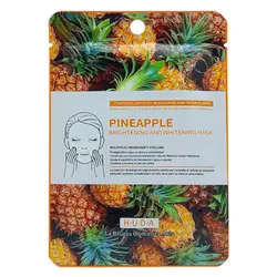ماسک ورقه ای صورت HUDA حاوی آناناس حجم 25 میل