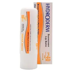 بالم لب ضد آفتاب SPF40 هیدرودرم وزن 4.5 گرم