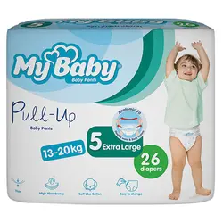 پوشک مای بیبی پول آپ سایز 5