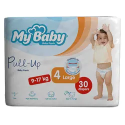 پوشک مای بیبی پول آپ سایز 4