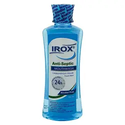 دهان شویه آنتی سپتیک ایروکس 250 میلی لیتر
