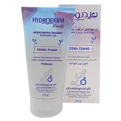 ژل بهداشتی بانوان هیدرودرم مدل مرطوب کننده حجم 150میل