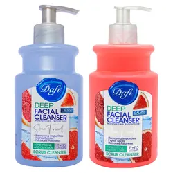 ژل شستشوی صورت دافی مدل Deep Facial Cleanser مناسب پوست چرب و دارای جوش حجم 343 میل