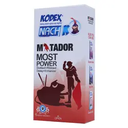 کاندوم تاخیری ناچ کدکس مدل ماتادور Matador بسته 12 عددی