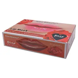 ماسک ورقه ای لب کیس بیوتی حاوی گل رز 20 عددی