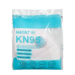 ماسک حیات سوپاپ دار KN95 بسته 2 عددی