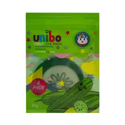 ماسک و پچ چشم میوه ای Unibo خیار 6 عددی