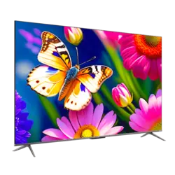 تلویزیون QLED UHD 4K هوشمند google TV تی سی ال مدل C635i سایز 55 اینچ