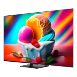 تلویزیون QLED UHD 4K هوشمند google TV تی سی ال مدل C745 سایز 65 اینچ