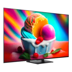 تلویزیون QLED UHD 4K هوشمند google TV تی سی ال مدل C745 سایز 65 اینچ