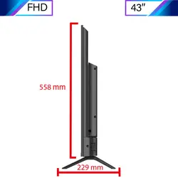 تلویزیون ایکس ویژن 43 اینچ مدل 43XC580