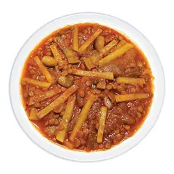 کنسرو خورش قیمه با قارچ 475 گرمی (2 نفره)-سه قارچ