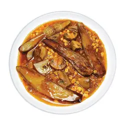 کنسرو خورش قیمه بادنجان با قارچ 475 گرمی (2 نفره)-سه قارچ