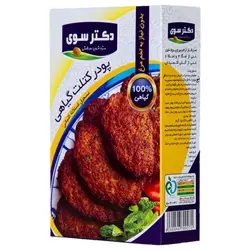 پودر کتلت گیاهی بدون نیاز به تخم‌مرغ 150 گرمی-توس سویا(دکتر سوی)