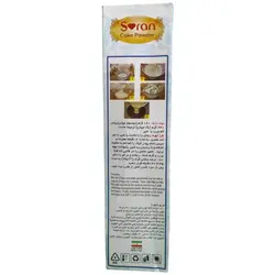 پودر کیک نیمه آماده وانیلی بدون نیاز به تخم‌مرغ با شکر قهوه‌ای 450 گرمی-توس سویا(سوران)