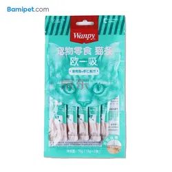بستنی گربه ونپی مرغ و میگو 5 تایی