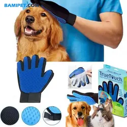 دستکش ماساژ True Touch مناسب سگ و گربه