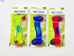 خرید اسباب بازی دندانی سگ finnpet مدل خاردار سایز کوچک - پت شاپ بامی پت