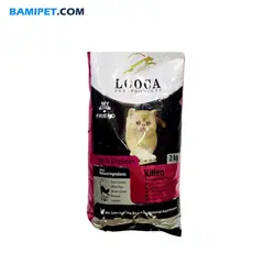 غذای خشک بچه گربه لوکا طعم مرغ و برنج