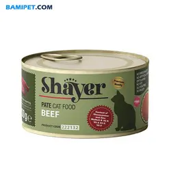 کنسرو شایر مخصوص گربه حاوی گوشت گوساله 200 گرمی