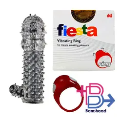 پک زناشویی شب رویایی ( کاندوم ژله‌ای و حلقه ویبراتور)