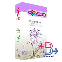 کاندوم بسیار نازک ایکسدریم مدل Ultra Thin بسته 12 عددی