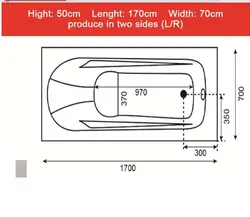 وان حمام Tenser مدل T104