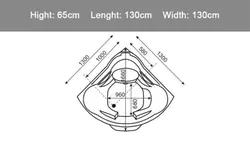 وان حمام Tenser مدل T203 پله دار