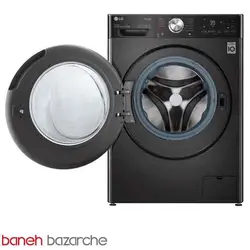 ماشین لباسشویی ال جی V12 دودی 12 کیلویی WDV1260BRP