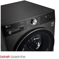 ماشین لباسشویی ال جی V12 دودی 12 کیلویی WDV1260BRP