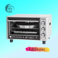 آون توستر گوسونیک مدل GEO-340 - فروشگاه اینترنتی بانه بروز آون توستر GEO-340