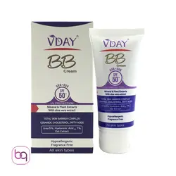 کرم ضد آفتاب bb وی دی VDay اورجینال SPF50