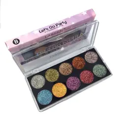 پالت سایه چشم گلایتری لارن مدل Let's go party