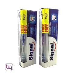 خمیر دندان سیگنال مدل cavity protection همراه با مسواک