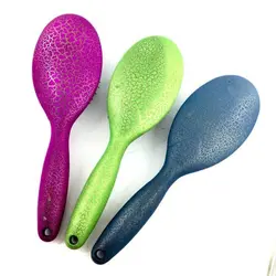 شانه برس تخت طرح دار مدل ستاره