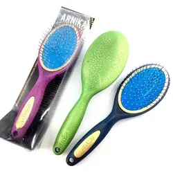 شانه برس تخت طرح دار مدل ستاره