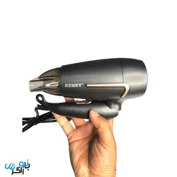 سشوار مسافرتی کیمایی مدل KEMEY KM-6834 | فروشگاه بانه زاگرس