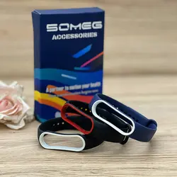 بند شیائومی Mi Band 5/6 مجموعه 3 عددی مدل SMG-Pent-Z