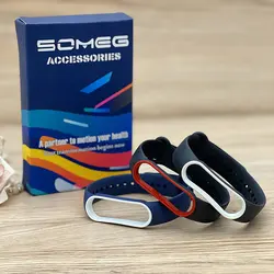 بند شیائومی Mi Band 5/6 مجموعه 3 عددی مدل SMG-Pent-Z