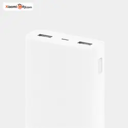 پاور بانک شیائومی ۲۰۰۰۰ نسخه ۲ مدل PLM05ZM | قیمت پاوربانک 2000 شیائومی نسخه 2 - شیائومی سیتی