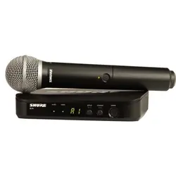 میکروفن بی سیم دستی شور SHURE BLX24/PG58