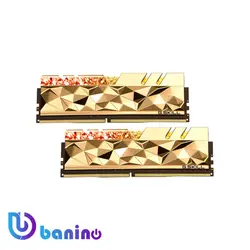 رم دو کاناله دسکتاپ جی اسکیل TRIDENT Z ROYAL ELITE 32GB 4000MHZ CL16 GOLD