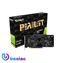 خرید و قیمت کارت گرافیک پالیت Palit GeForce GTX 1660 Dual 6GB | بانی نو