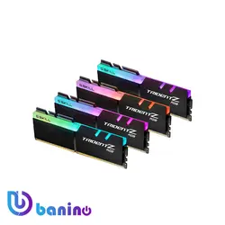 رم دسکتاپ DDR4 چهار کاناله 4000 مگاهرتز CL18 جی اسکیل مدل TRIDENTZ RGB ظرفیت 32 گیگابایت