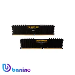 رم دسکتاپ DDR4 دو کاناله 3200 مگاهرتز CL16 کورسیر مدل Vengeance LPX ظرفیت 32 گیگابایت