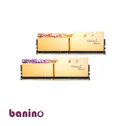 رم دسکتاپ DDR4 دو کاناله 3200 مگاهرتز CL16 جی اسکیل مدل Trident Z Royal Gold ظرفیت 16 گیگابایت