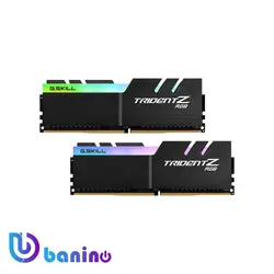 رم دسکتاپ DDR4 دو کاناله 3600 مگاهرتز CL16 جی اسکیل مدل TRIDENT Z RGB ظرفیت 16 گیگابایت بانی نو